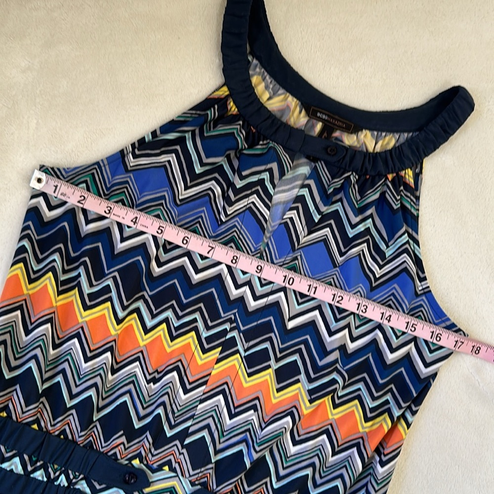 BCBGMAXAZRIA Womens Printed Jersey Dress Size Small - Picture 8 of 12